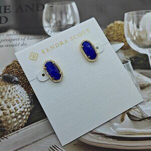 Kendra Scott gold stud earrings